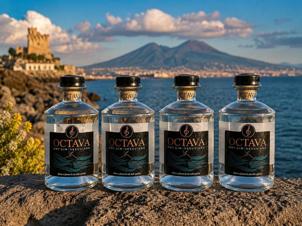 OCTAVA Dry Gin — Confezione 4 Bottiglie
