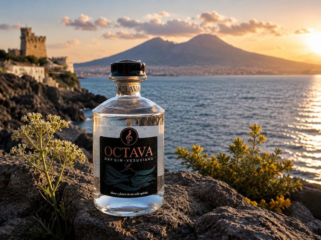 OCTAVA Dry Gin Vesuviano — 50cl